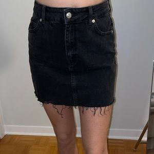 Denim skirt